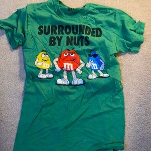 M&M themed T shirt